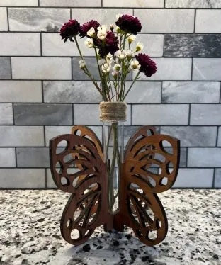 Butterfly Vase - Joyful Butterfly